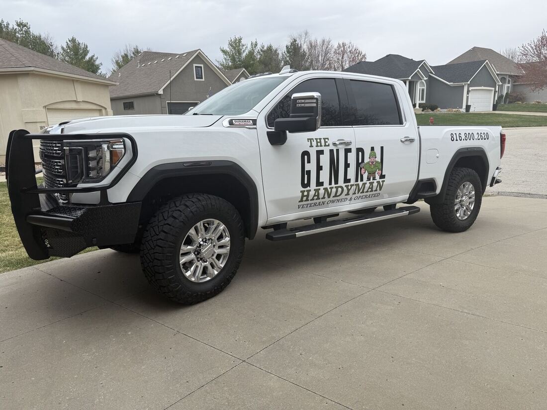 The General Handyman service truck - Overland Park KS